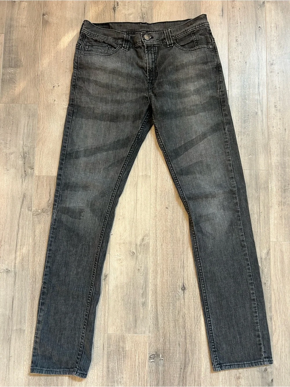 Levi's 511 Skinny Jeans in Charcoal Gray 34x34